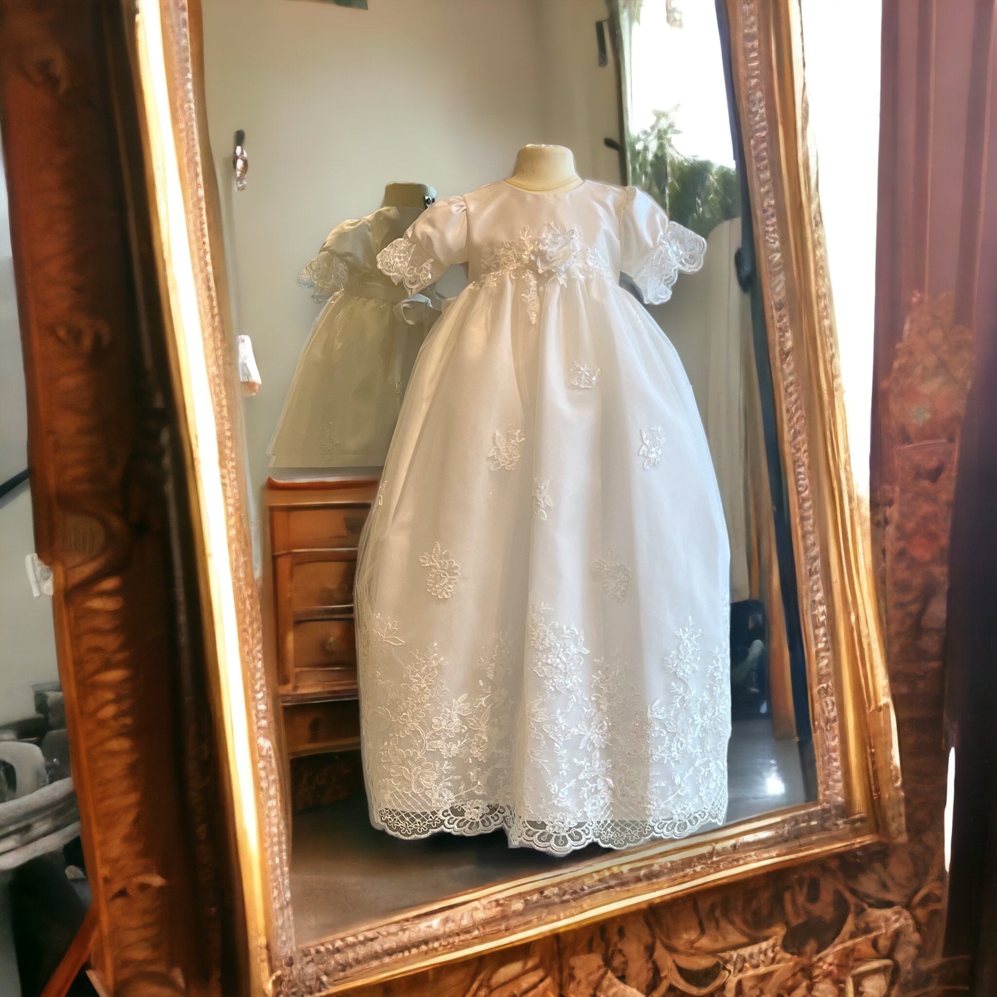 Diamond White Gown